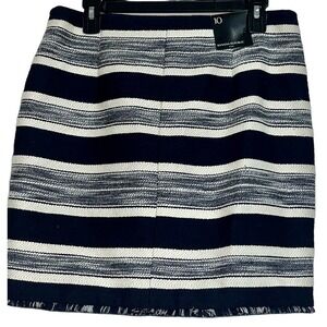 Banana Republic Womens Fringe Jacquard A-Line Skirt